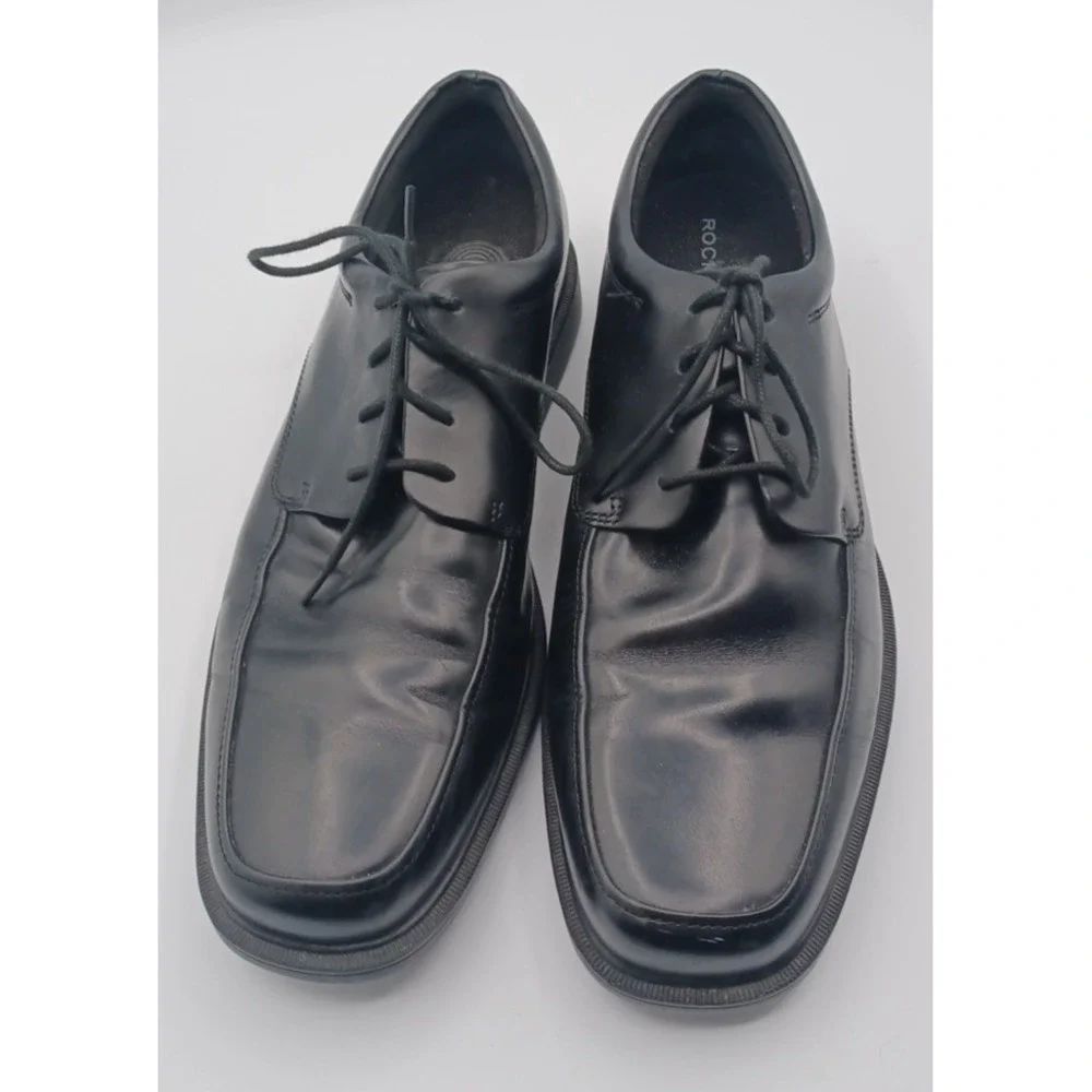 Rockport Evander Waterproof Dress Shoes Men's Size 10.5 K71057 Oxfords Lace‎ Up